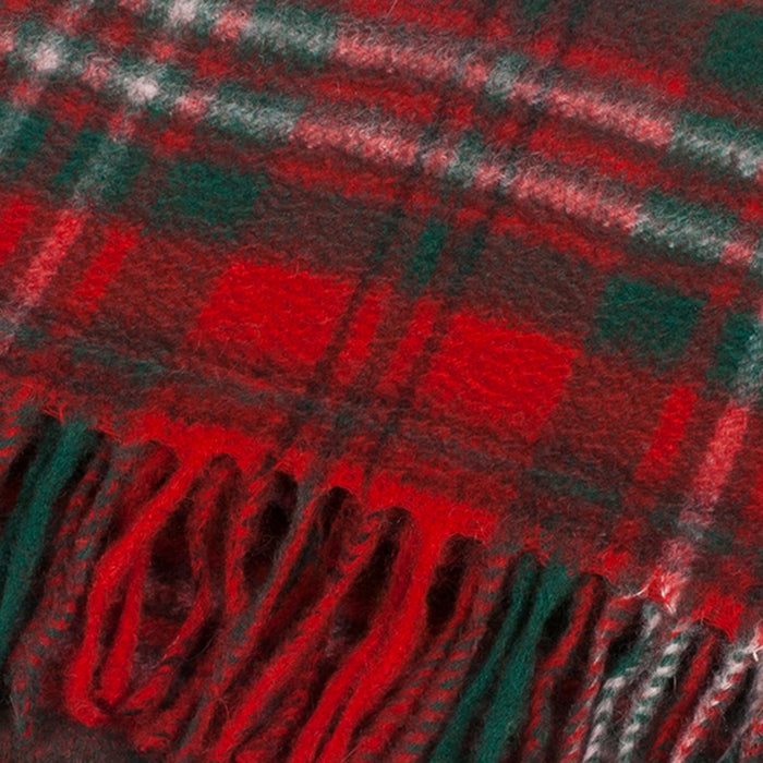 Cashmere Scottish Tartan Clan Scarf  Scott Red