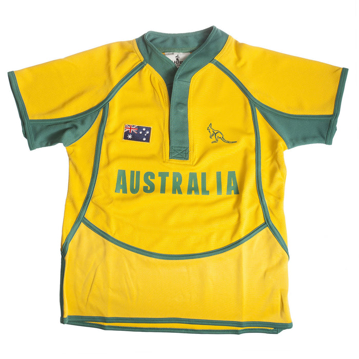 Kids Cooldry Australia Rugby Shirt