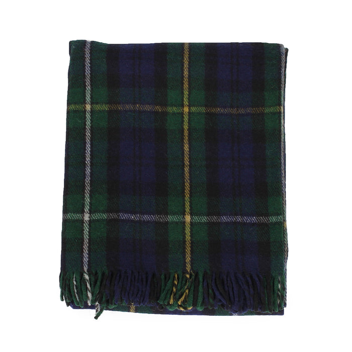 Highland Wool Blend Tartan Blanket / Throw Extra Warm Campbell Of Argyll