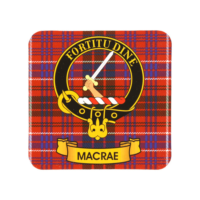 Kc Clan Cork Coaster Macrae